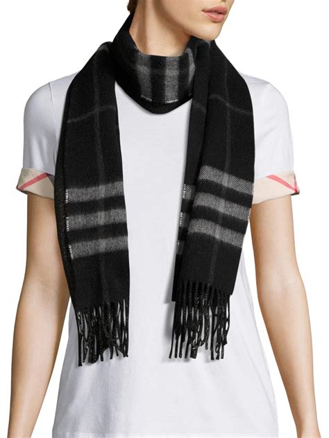 womens black burberry scarf|Burberry scarf women price.